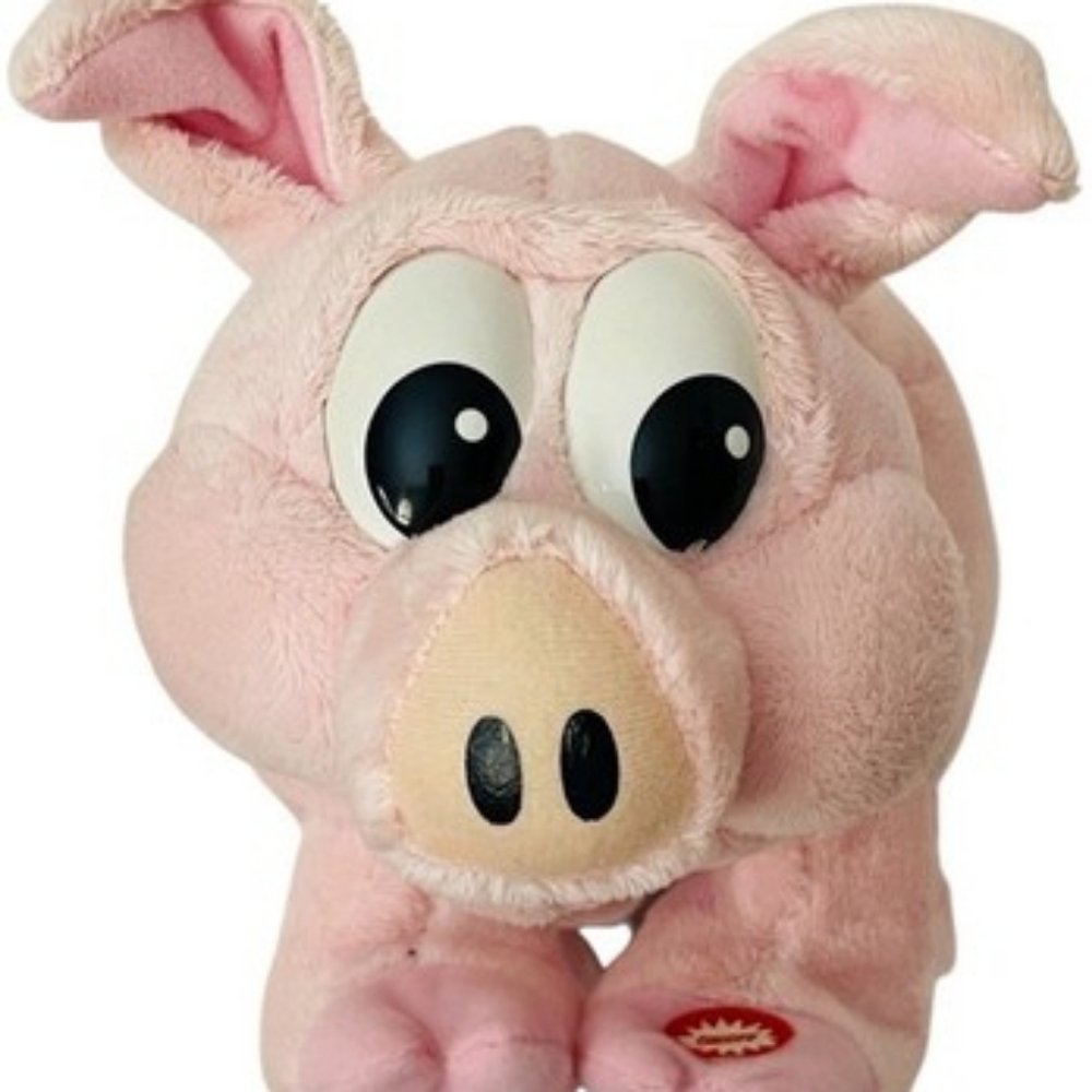 Charming Pink Pig Stuffed Animal